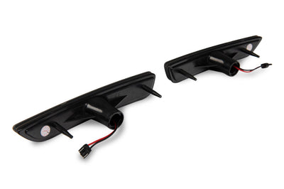 Raxiom 10-14 Ford Mustang Axial Series LED Side Marker Lights (Smoked)