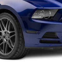 Raxiom 10-14 Ford Mustang Axial Series LED Side Marker Lights (Smoked)