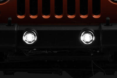 Raxiom 10-22 Jeep Wrangler JK/JL Axial Series LED Fog Lights