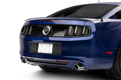 Raxiom 13-14 Ford Mustang Vector V2 Tail Lights- Black Housing (Clear Lens) - Lights