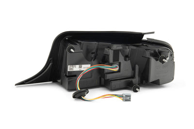 Raxiom 13-14 Ford Mustang Vector V2 Tail Lights- Black Housing (Clear Lens) - Lights
