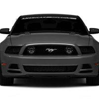 Raxiom 13-14 Ford Mustang w/ Factory HIDLED Halo Projector Headlights- Black Housing (Smoked Lens) - Lights