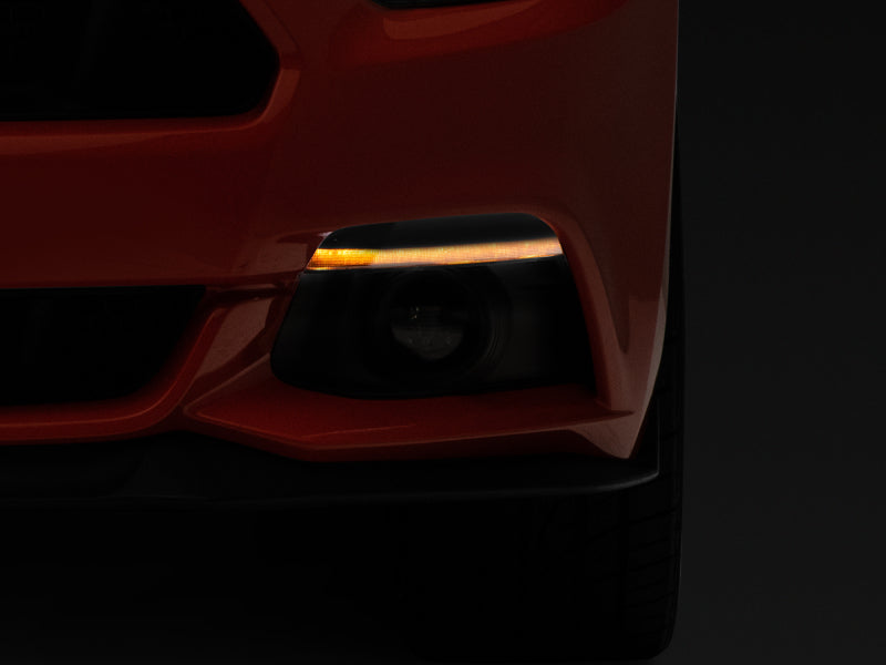 Raxiom 15-17 Ford Mustang Axial Series LED Sequential Turn Signals (Smoked) - Lights