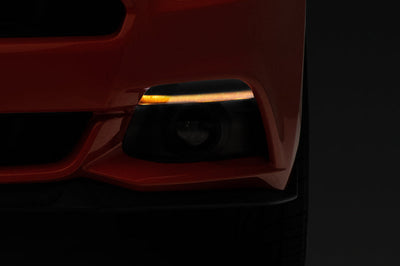 Raxiom 15-17 Ford Mustang Axial Series LED Sequential Turn Signals (Smoked) - Lights