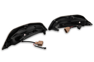 Raxiom 15-17 Ford Mustang Axial Series LED Sequential Turn Signals (Smoked) - Lights