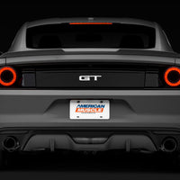 Raxiom 15-22 Ford Mustang Halo LED Tail Lights - Gloss Black Housing (Smoked Lens)