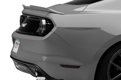 Raxiom 15-22 Ford Mustang Halo LED Tail Lights - Gloss Black Housing (Smoked Lens)