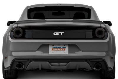 Raxiom 15-22 Ford Mustang Halo LED Tail Lights - Gloss Black Housing (Smoked Lens)