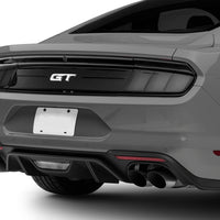Raxiom 15-22 Ford Mustang Profile LED Tail Lights - Gloss Black Housing (Smoked Lens)