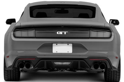 Raxiom 15-22 Ford Mustang Profile LED Tail Lights - Gloss Black Housing (Smoked Lens)