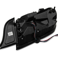 Raxiom 15-22 Ford Mustang Profile LED Tail Lights - Gloss Black Housing (Smoked Lens)