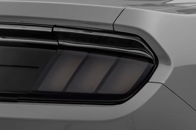 Raxiom 15-22 Ford Mustang Profile LED Tail Lights - Gloss Black Housing (Smoked Lens)