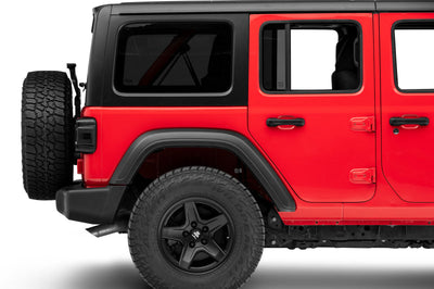 Raxiom 18-22 Jeep Wrangler JL Axial Series Plateau LED Tail Lights- Black Housing (Smoked Lens) - Lights