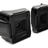 Raxiom 18-22 Jeep Wrangler JL Axial Series Plateau LED Tail Lights- Black Housing (Smoked Lens) - Lights
