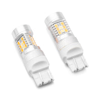 Raxiom 18-22 Jeep Wrangler JL Axial Series Switchback LED Front Turn Signal Light Bulbs - Lights