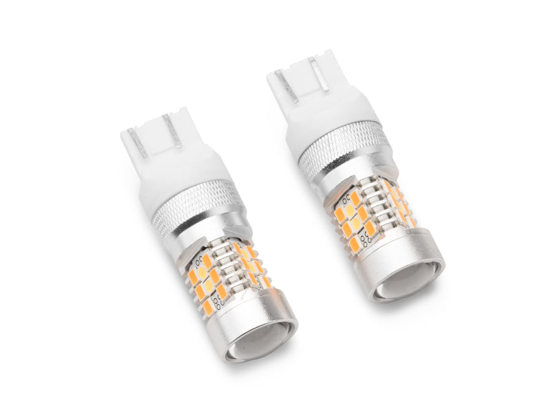 Raxiom 18-22 Jeep Wrangler JL Axial Series Switchback LED Front Turn Signal Light Bulbs - Lights