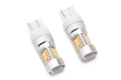 Raxiom 18-22 Jeep Wrangler JL Axial Series Switchback LED Front Turn Signal Light Bulbs - Lights