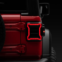 Raxiom 18-22 Jeep Wrangler JL LED Tail Lights- Black Housing (Smoked Lens) - Lights