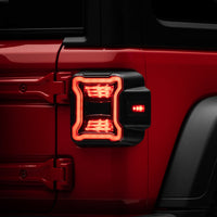 Raxiom 18-22 Jeep Wrangler JL LED Tail Lights- Black Housing (Smoked Lens) - Lights