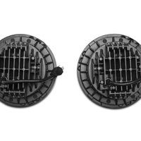 Raxiom 97-18 Jeep Wrangler TJ/JK Axial Series LED Daymaker Headlights- Chrome Housing (Clear Lens) - Lights