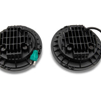 Raxiom 97-18 Jeep Wrangler TJ/JK Axial Series LED Daymaker Headlights- Black Housing (Clear Lens) - Lights