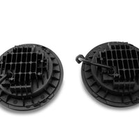 Raxiom 97-18 Jeep Wrangler TJ/JK Axial Series LED Daymaker Headlights- Chrome Housing (Clear Lens) - Lights