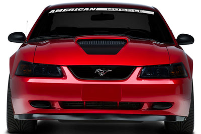 Raxiom 99-04 Ford Mustang Axial Series OE Style Headlights- Black Housing (Smoked Lens) - Lights