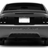Raxiom 99-04 Ford Mustang Excluding 99-01 Cobra Icon LED Tail Lights- Black Housing (Smoked Lens) - Lights