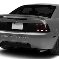 Raxiom 99-04 Ford Mustang Excluding 99-01 Cobra Icon LED Tail Lights- Black Housing (Smoked Lens) - Lights