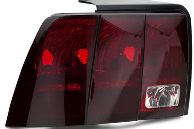 Raxiom 99-04 Ford Mustang Excluding 99-01 Cobra Tail Lights- Black Housing (Smoked Lens) - Lights