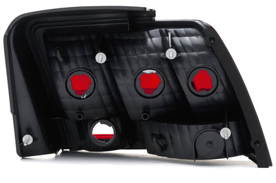 Raxiom 99-04 Ford Mustang Excluding 99-01 Cobra Tail Lights- Black Housing (Smoked Lens) - Lights