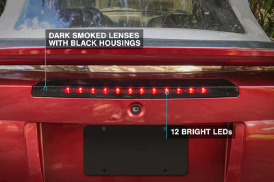 Raxiom 99-04 Ford Mustang Excluding Cobra Axial Series LED Third Brake Light (Smoked) - Lights