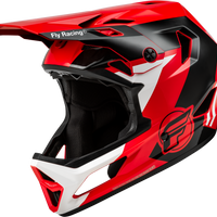 FLY RACING Rayce Bicycle Helmet Red/Black/White Xs - Helmets