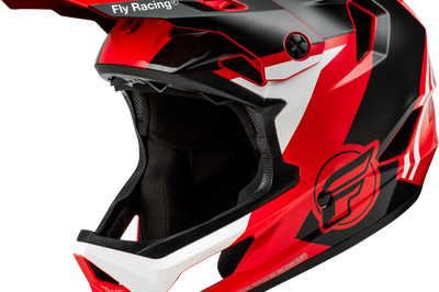 FLY RACING Rayce Bicycle Helmet Red/Black/White Xs - Helmets