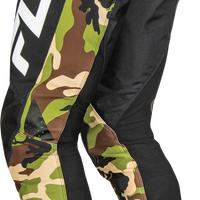 FLY RACING Rayce Bicycle Pant Ca/Ny Black/Camo Sz 24