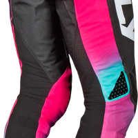 FLY RACING Rayce Bicycle Pant Ca/Ny Fuschia/Black/Teal Sz 36