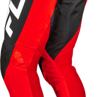 FLY RACING Rayce Bicycle Pant Ca/Ny Red/Black/White Sz 18