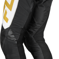 FLY RACING Rayce Bicycle Pant Ca/Ny White/Black/Gold Sz 26