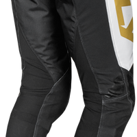 FLY RACING Rayce Bicycle Pant Ca/Ny White/Black/Gold Sz 36