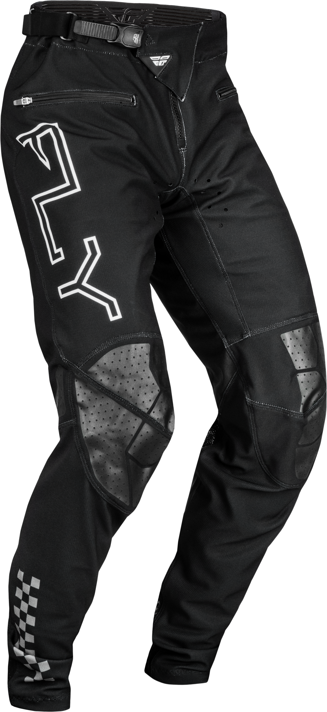Fly Racing Rayce Bicycle Pants Red/white/blue Sz 38 - Black / US 18