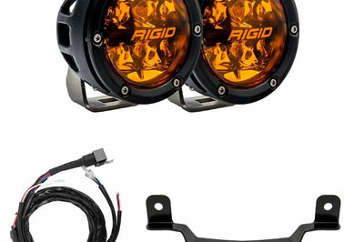 Rigid Razor 360 Series Amber Pro Grille Light Kit