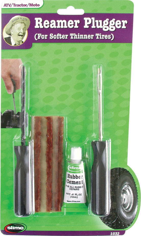 Slime Reamer Plugger Kit Screwdriver Type - Harddrive Products