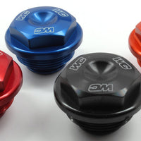 Works Rear Brake Cover Red - Blue - Offroad Collection