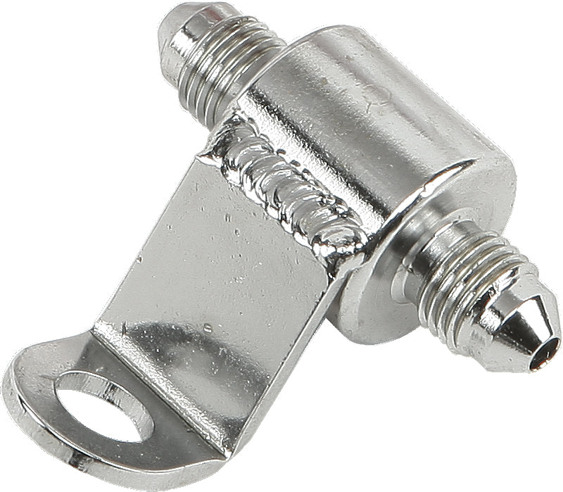 Goodridge Rear Brake Light Tee W/bracket Chrome - Harddrive Products