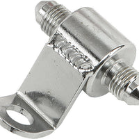 Goodridge Rear Brake Light Tee W/bracket Chrome - Harddrive Products