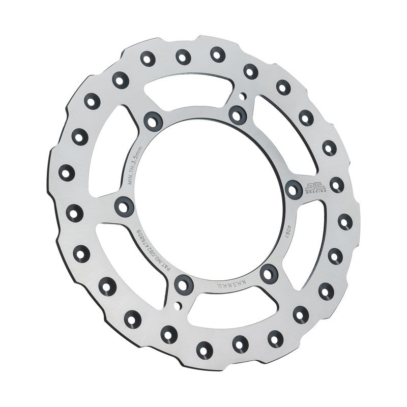Jt Rear Brake Rotor Ss Self Cleaning Yam - Offroad Collection