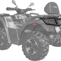 RIVAL POWERSPORTS USA Rear Bumper - Guards/Braces