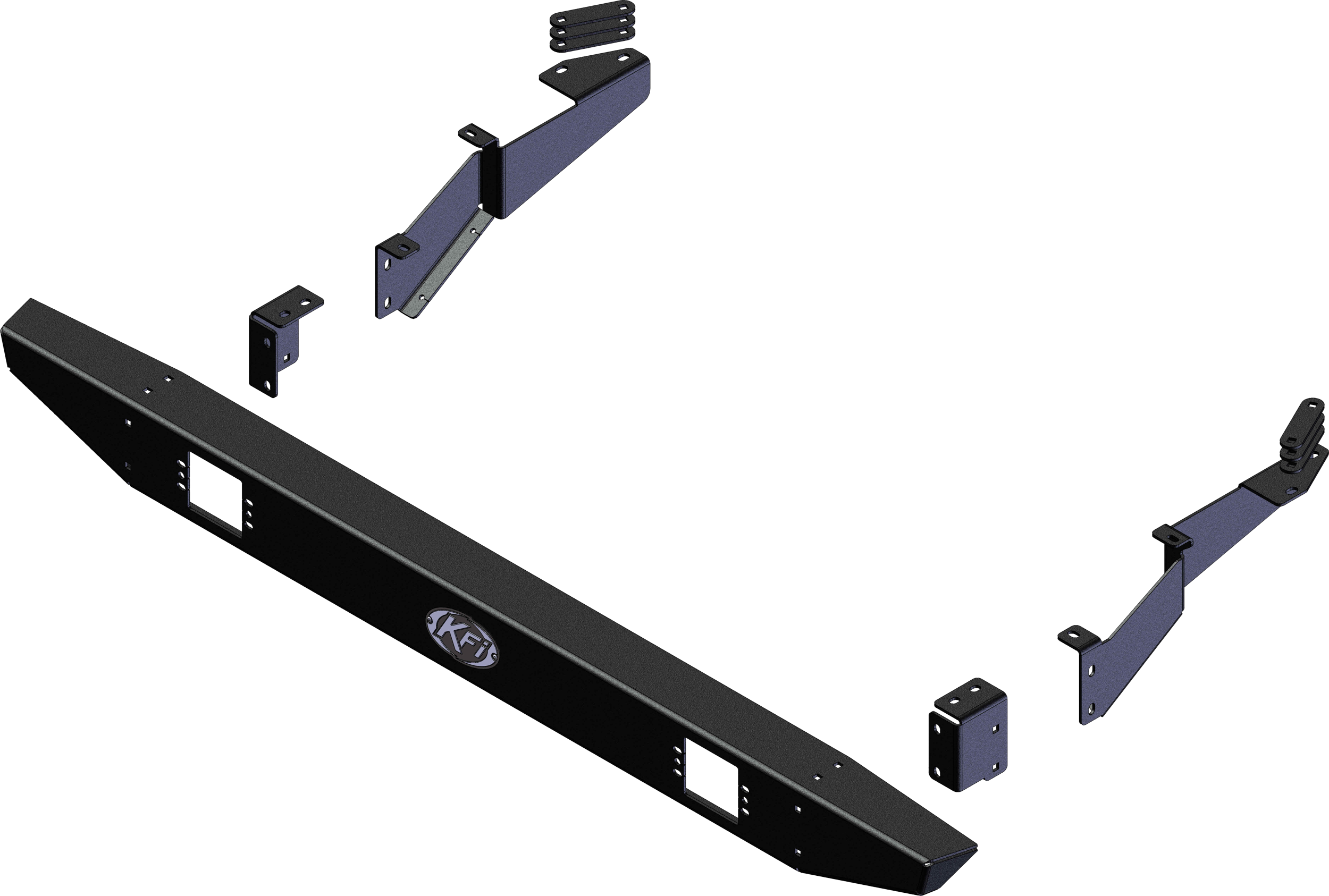 Kfi Rear Bumper Hon - Atv Performance Products