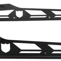 Pro Armor Rear Bumper Lava Red S-d 165 Expert - Flat Black - Snowmobile Collection