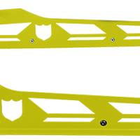 Pro Armor Rear Bumper Lava Red S-d 165 Expert - Flat Black - Snowmobile Collection